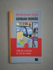 Minidictionar vizual german - roman foto