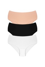 Set 3 perechi de chiloti din bumbac, pentru dama, 54100, Clasic