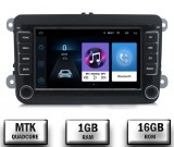 Cumpara ieftin Navigatie Volkswagen, Skoda, Seat, Android 10, P-Quadcore 1GB RAM + 16GB ROM, 7 Inch - AD-BGPW7MTK