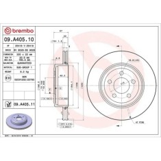 Set disc frana Chrysler 300c (Lx Le) 09.04-, 300c Touring (Lx Le) 09.04-12.10, C5 X (Nd Nc) 09.10-; Dodge Challenger Coupe 09.07-, Charger 09.10-; La