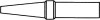 Varf de lipit Weller 4ETP-1, compatibil cu diverse modele. Verifica compatibilitatea!
