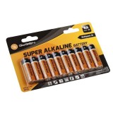 Cumpara ieftin Set baterii Alcaline GoGEN SUPER AA, LR06, blister 10 buc