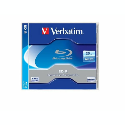 CD VERBATIM Verbatim BluRay BD-R jewel case 5 25GB Scratchguard Plus foto