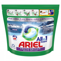 Detergent Automat Pentru Rufe, Ariel All in 1 Pods, Arctic Edition, 69 spalari