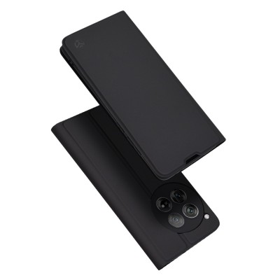Husa OnePlus 12 Techsuit Magskin Book, negru foto