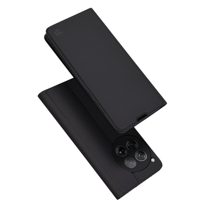 Husa OnePlus 12 Techsuit Magskin Book, negru