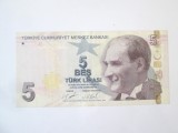 Turcia 5 Lirasi/Lire 2009 aUNC la cel mai mic pret