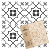 Șablon de plastic reutilizabil pentru țiglă // AVELEDA - 10x10cm