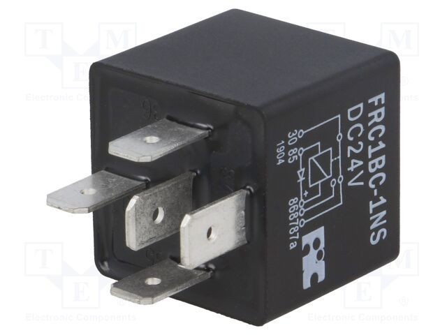 Releu electromagnetic SPDT 24VDC 40A pentru autovehicule - FORWARD INDUSTRIAL CO.