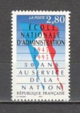 Franta.1995 50 ani Scoala Nationala de Administratie XF.635, Nestampilat