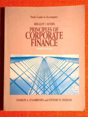 Study Guide to Accompany Brealey and Myers - Principles of Corporate Finance foto