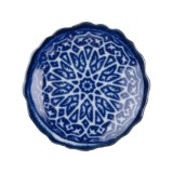 Cumpara ieftin Buton mobilier ceramica albastra &Oslash; 4x4 cm
