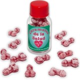 Diablo Picante-12 Bomboane Sănătoase Forma Penis Căpșuni/Cireșe
