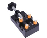 Mini menghina de banca universala pentru mestesuguri, Metal, 13 x 6,1 x 4,6 cm, Negru, Oem