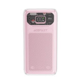Powerbank 10000mAh Sparkling Sparkling &icirc;ncărcare rapidă 30W roz M1 Acefast