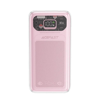 Powerbank 10000mAh Sparkling Sparkling &amp;icirc;ncărcare rapidă 30W roz M1 Acefast foto