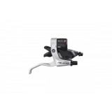 Maneta Schimbator/Frana Shimano Alivio St-M430-S, Silver Stanga:3-Vit., Cablu 18 PB Cod:ESTM430LBSTP