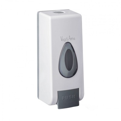 Dozator manual de sapun lichid Vog und Arths, 350 ml, plastic, Alb foto
