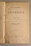 Elemente de aritmetică de I. M. Melik - 1876