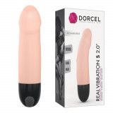 Un vibrator re&icirc;ncărcabil cu o formă anatomică pentru stimularea punctului G.