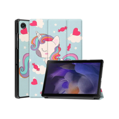 Husa Flip pentru Samsung Galaxy Tab A8 10.5 (2021) - Techsuit FoldPro - Unicorn foto