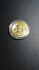 Moneda Bitcoin Aurit foto