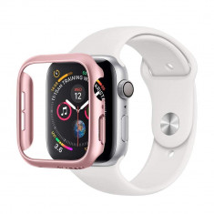 Husa Spigen Thin Fit pentru Apple Watch Seriile 654SE 44mm Ultra Subtire Rose Gold foto