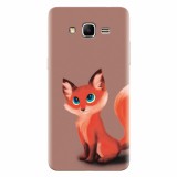 Husa silicon pentru Samsung Grand Prime, Fox Cartoon Animal And