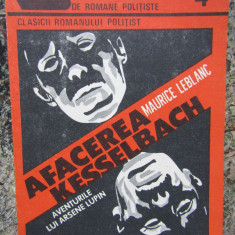 AFACEREA KESSELBACH VOL.1-MAURICE LEBLANC