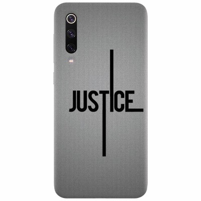 Husa silicon pentru Xiaomi Mi 9, Amir Justice Minimalistic Nubheebuccus Text foto