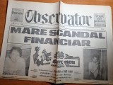 ziarul obsevator aprilie 1991