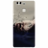 Husa silicon pentru Huawei P9, 3D Hand Ocean Render