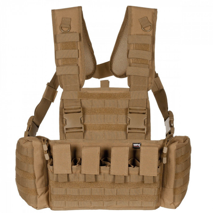 Vesta Tactica de Piept Molle Mission Coyote Tan MFH 04633R