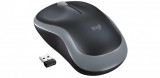 Cumpara ieftin Mouse fara fir Logitech M185, 2.4 GHz cu mini receptor USB, 1000 DPI, gri - RESIGILAT