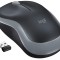 Mouse fara fir Logitech M185, 2.4 GHz cu mini receptor USB, 1000 DPI, gri - RESIGILAT