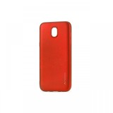 Husa Samsung Galaxy J5 (2017) Meleovo Silicon Soft Slim Red (aspect mat)