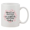 Cana alba personalizata &#039;You &amp; me together we could do anything, baby&#039;, INOVATIX&reg;. 330ml, Oem