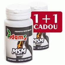 MSM 1000mg Adams Vision 30+30cps Cod: adam00625 foto