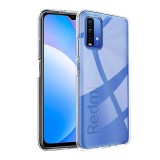 Husa islim compatibila cu xiaomi redmi 9t (2021), cristal htpmag, flexibila, transparent