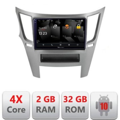 Navigatie Subru Legacy 2010-2015 5230-458 Android Ecran 720P Quad Core 2+32 carplay android auto CarStore Technology foto
