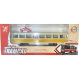 Macheta Tramvai galben cu sunet si lumini