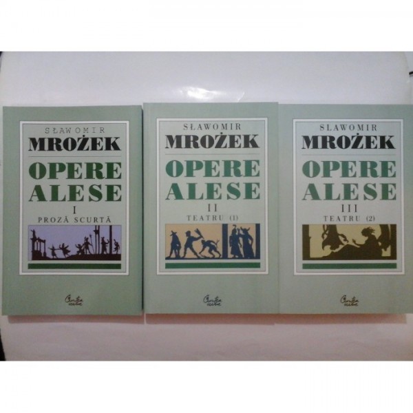 OPERE ALESE - SLAWOMIR MROZEK 3 volume