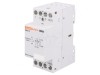 Contactor 4P 25A 220-230V AC/DC