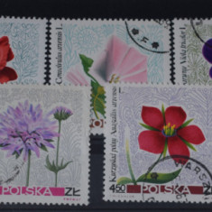 TS23 - Timbre serie Polonia - 1967 Flori mi 1781-89