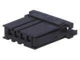 Mufă cablu-placă mamă 3,81mm 4 pini 250V 12A Dynamic D-3100S, TE Connectivity