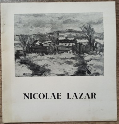Program expozitie Nicolae Lazar foto
