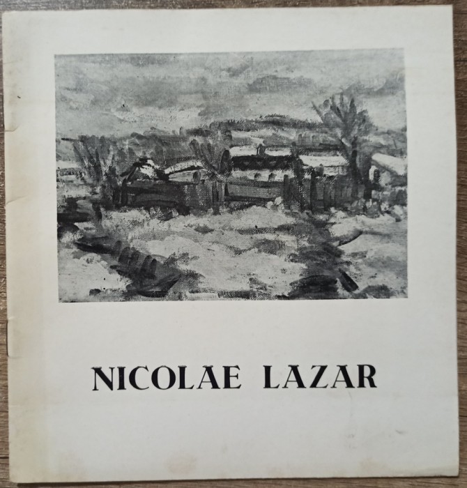 Program expozitie Nicolae Lazar