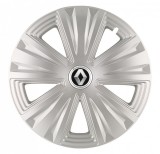Cumpara ieftin Set 4 Capace Roti, potrivite jantelor de R14, pentru Renault, model glory Gri