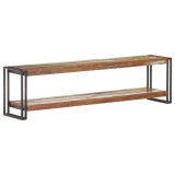 vidaXL Comodă TV, 150 x 30 x 40 cm, lemn masiv reciclat