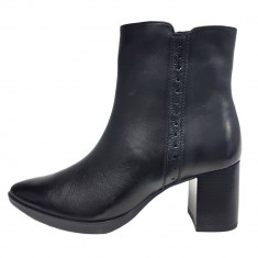 Botine dama, din piele naturala, marca Caprice, 9-25326-29-01-03, negru , marime: 36 foto